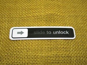 slide to unlock シール ステッカー パロディ 面白