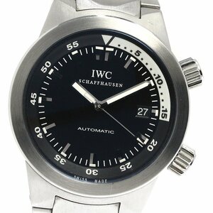 IWC IWC SCHAFFHAUSEN IW354805 アクアタイマー デイト 自動巻き メンズ _793893