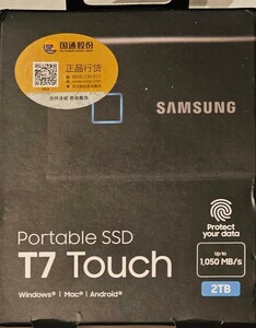 【新品／正規／早い者勝ち】Samsung(サムスン)ポータブル SSD 2TB Android端末対応(条件付き)