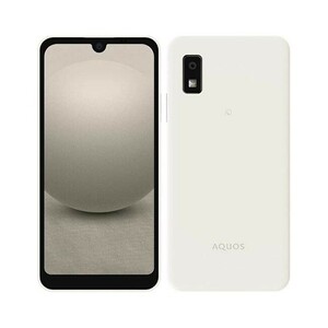 AQUOS wish3 SH-M25 ホワイト 楽天モバイル スマートフォン 5.7インチ 64GB 4GB 3,730mAh 白 スマホ SHARP R2404-101