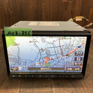 AV3-255 激安 カーナビ clarion NX110 0009211 メモリーナビ CD SD FM/AM 本体のみ 簡易動作確認済 中古現状品