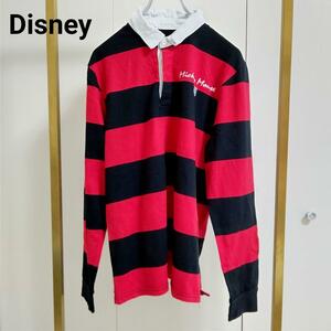 Disney(ディズニー）ロングスリーブ/ラガーシャツ