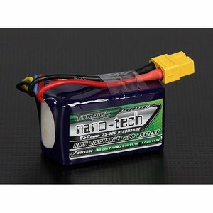 Turnigy nano-tech 14.8V 850mAh 25C50C リポ バッテリー リチウムポリマー