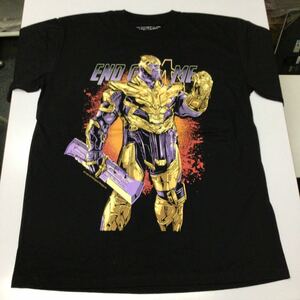 SR7D2. デザインTシャツ XXLサイズ　THANOS サノス　AVENGERS END GAME アベンジャーズエンドゲーム