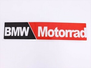 新品 BMW Motorrad モトラッド 反射 防水 ステッカー 黒赤4.5cmX24cm 管理0916nmm