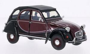 1/24 Citroen 2CV 6 Charleston シトロエン チャールストン 赤 黒 Welly 梱包サイズ60