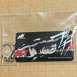 ペルソナ5 ザ・ロイヤル PERSONA5 THE ROYAL P5R 『ブチッ』アクリルキーホルダー カットイン 主人公 雨宮蓮 ジョーカー