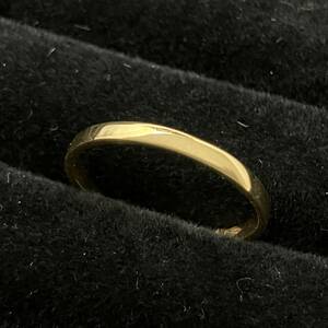 新品仕上済み 純金 シンプル デザイン リング K24 14号 1.8g 金 イエロー ゴールド 指輪 ホールマーク 造幣局 刻印 入 店舗受取可