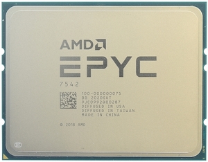 AMD EPYC 7542 32C 2.9GHz 3.4GHz 128MB Socket SP3 2P 225W
