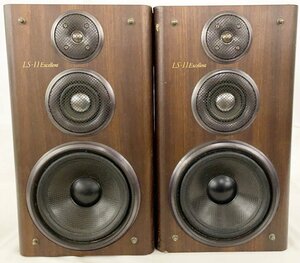 KENWOOD 3WAY 3SPEAKER SYSTEM LS-11EX LS-11 Excellent ペアスピーカー 3ウェイ 3スピーカー インプット130W TPSP-105