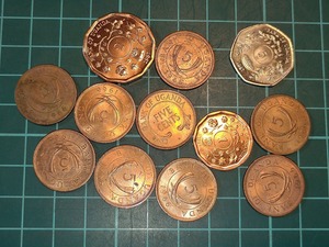 【1円スタート】ウガンダ共和国　ウガンダシリング硬貨　おまとめ