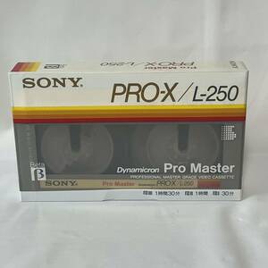 希少未開封　SONY ベータテープ Pro Master L-500PRO-X 