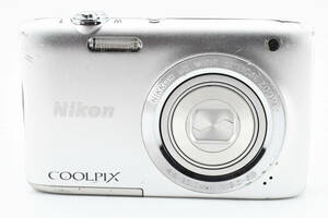 ★通電確認済み★ Nikon COOLPIX S2900 シルバー　コンパクトデジタルカメラ ニコン クールピックス #0450