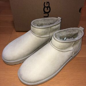 UGG W CLASSIC ULTRA MINI 新品 箱付き USA12 29cm アグ ムートンブーツ ショートブーツ ムートン MDSD クラシックウルトラミニ 27cm