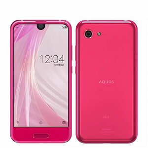 良品 SHV41 AQUOS R compact ローズピンク 中古 SIMフリー SIMロック解除済