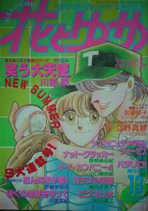 花とゆめ1987年13号☆川原泉立野真琴加藤知子野間美由紀野妻まゆみ日渡早紀和田慎二美内すずえ椎隆子山口美由紀魔夜峰央ちびにゃんね