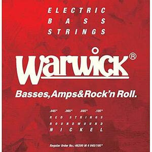 【中古】 WARWICK ワーウィック エレキベース弦 4弦セット ニッケルメッキ 46200 Medium 045 1