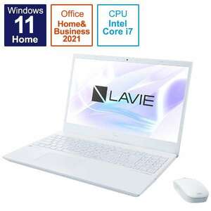 未使用/NEC LAVIE N1575/EAW-E3 PC-N1575EAW-E3 Core i7 1260P 3.4GHz 12コア/16GB/SSD512GB/BD/FHD/Win11/OfficeHB2021dj/メーカー保証1年