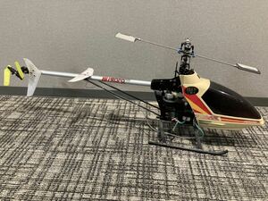 ③JR PROPO ラジコン エンジン ヘリコプター サーボ NES-4131 ジャイロ NEJ-1000A エンジンHIROBO ヒロボー OS MAX 完成品