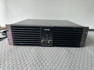 ☆ Panasonic パナソニック WP-1400B パワーアンプ ☆RAMSA ラムサ 2チャンネルパワーアンプ 