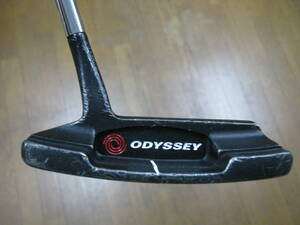 中古オデッセイ　ＯＤＹＳＳＥＹ　ＭＥＴＡＬ－Ｘ　６　ピン型パター　オデッセイ　オリジナル　スチールシャフト　