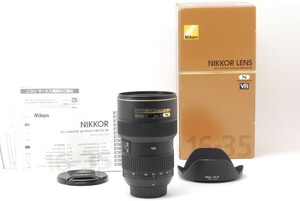 ■ 美品 ■ ニコン Nikon AF-S 16-35mm F4G ED VR 元箱・レンズフード付 #24053