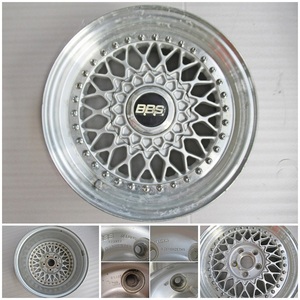 ◆[K0504]BBS　GERMANY　GESCHMIEDET　RS225　8Jx16H2ET45　アルミホイール　1本　16インチ　現状品　引取り可能(大阪市)