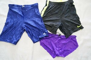 ★NIKI/FILA/speedo/ショートスパッツ/ストレッチホットパンツ/ショートパンツ/競泳水着/ボックス競パン/クタパン/使用感大/ジャンクセット