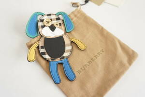 バーバリー/BURBERRY*犬/dog bookmark abpui/ ブックマーク/しおり*ノバチェック*