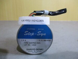 中古 SENYO DENKI STEPPING MOTOR 103H7522-5651 ステッピングモーター (KAYR51101C065)