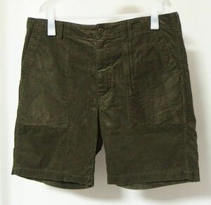 Engineered Garments エンジニアードガーメンツ Fatigue Short 14W Corduroy コーデュロイ ファティーグ ショーツ ショート パンツ L