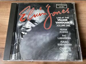 CD★ELVIN JONES / LIVE AT THE VILLAGE VANGUARD VOLUME ONE