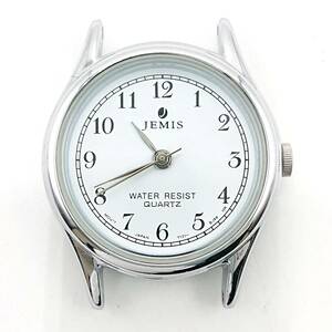 【電池切れ・フェイスのみ】JEMIS　クォーツ腕時計　レディース　フェイスのみ　Y121-AH00