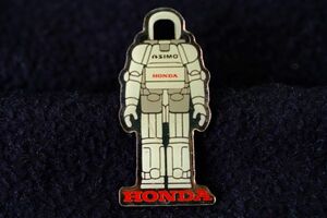 ◇ HONDA ピンバッジ ASIMO ホンダ H28㎜ rcitys P2ロボット アシモ moto