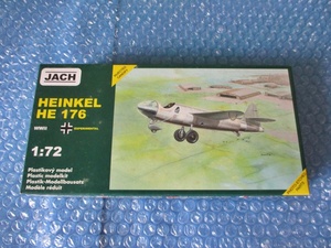 プラモデル JACH 1/72 ハインケル HE 176 HEINKEL HE 176 エッチングパーツ 未組み立て 昔のプラモ 海外のプラモ 