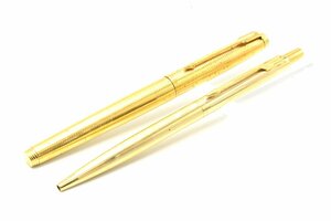 PARKER パーカー 75 14K G.F. ゴールド 万年筆 ボールペン セット 20794436