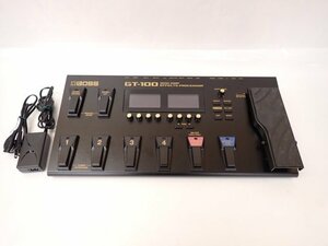 BOSS ボス ギターマルチエフェクター GT-100 □ 6E2A8-3