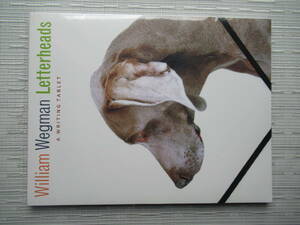 ★William Wegmanレターヘッド・ワイマラナー犬★