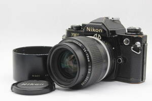 【返品保証】 ニコン Nikon FM2 ブラック Zoom-Nikkor Ai-s 28-50mm F3.5 ボディレンズセット v109