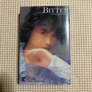 中森明菜　BITTER 国内盤カセットテープ★