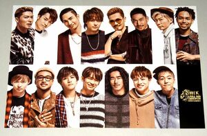 б8 会場限定ミニポスター [EXILE HiGH&LOW THE LIVE] A3サイズ
