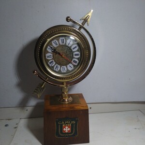 当時物カミュー置時計CAMUS当時物 セイコー レトロ アンティーク 置時計