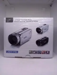 ビデオカメラ　JOY-F6WH（シルバー）