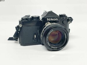 ★シャッターOK◎ Nikon ニコン FE NIKKOR 50mm 1:1.4 一眼レフ フィルムカメラ ボディ レンズ 9Y17-7