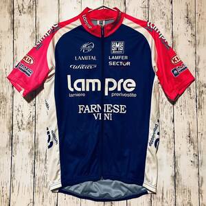 【SANTINI】サンティーニ サイクルジャージ 半袖 XXLサイズ プロチーム Lampre ランプレ レプリカ 送料無料