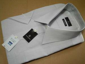大きいサイズ ３L 45-半袖*YUMI KATSURA*高級Yシャツ 形態安定加工