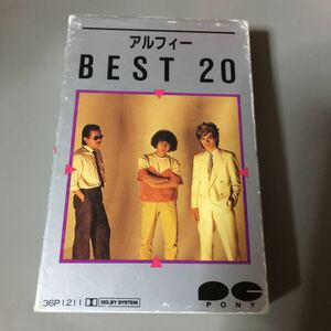 アルフィー ベスト20 国内盤カセットテープ