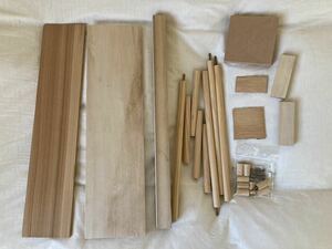 木材　DIY　日曜大工　材料　色々　セット売り　板　角材