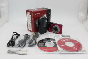 【美品 返品保証】 【元箱付き】カシオ Casio Exilim EX-H10 ピンク 10x バッテリー チャージャー付き コンパクトデジタルカメラ v904