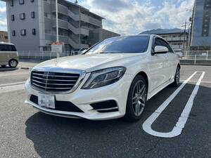 極上車！メルセデス ベンツ Sクラス S550ロング AMGスポーツPKG W222 不具合無し! 車検付き! パノラマルーフ、黒革シート、ガレージ保管